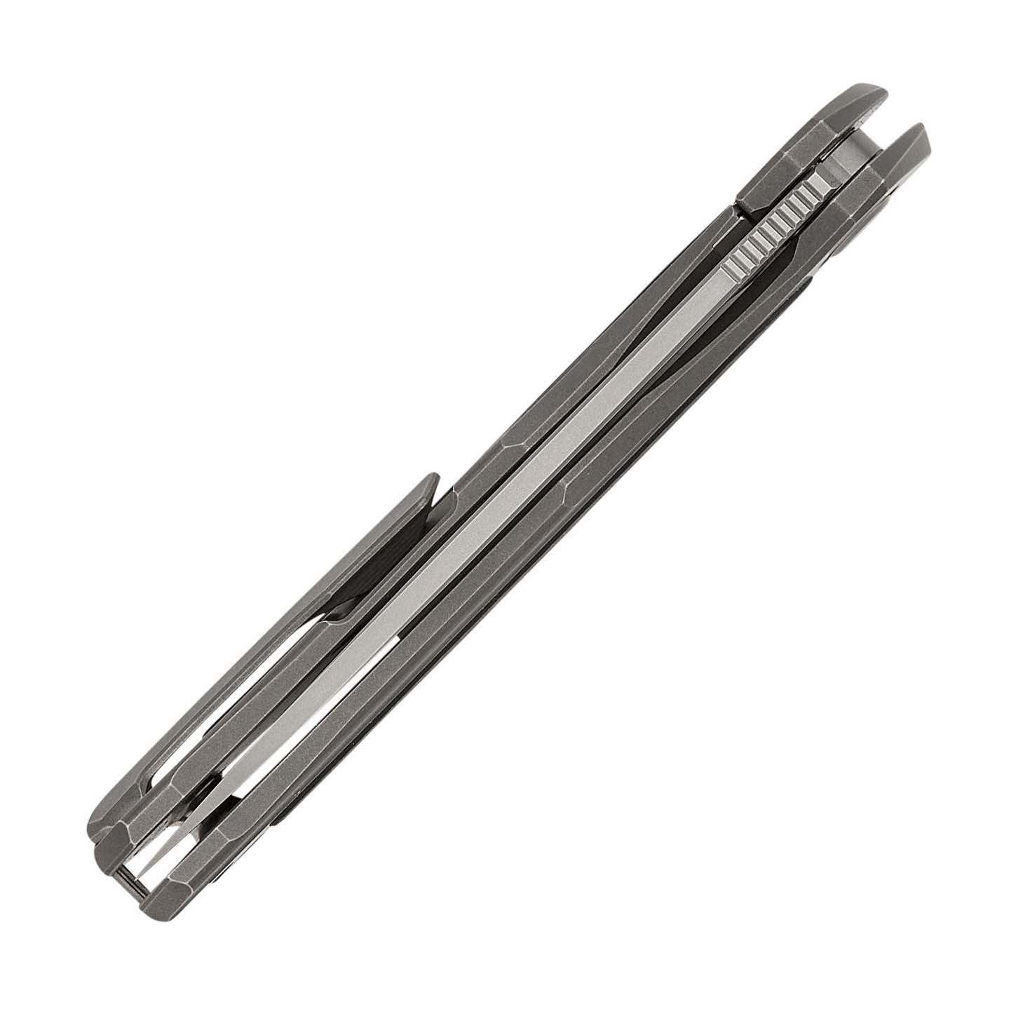 Shirogorov Quantum Ursus NL Cromax PM钢 钛柄镶嵌G10 6800