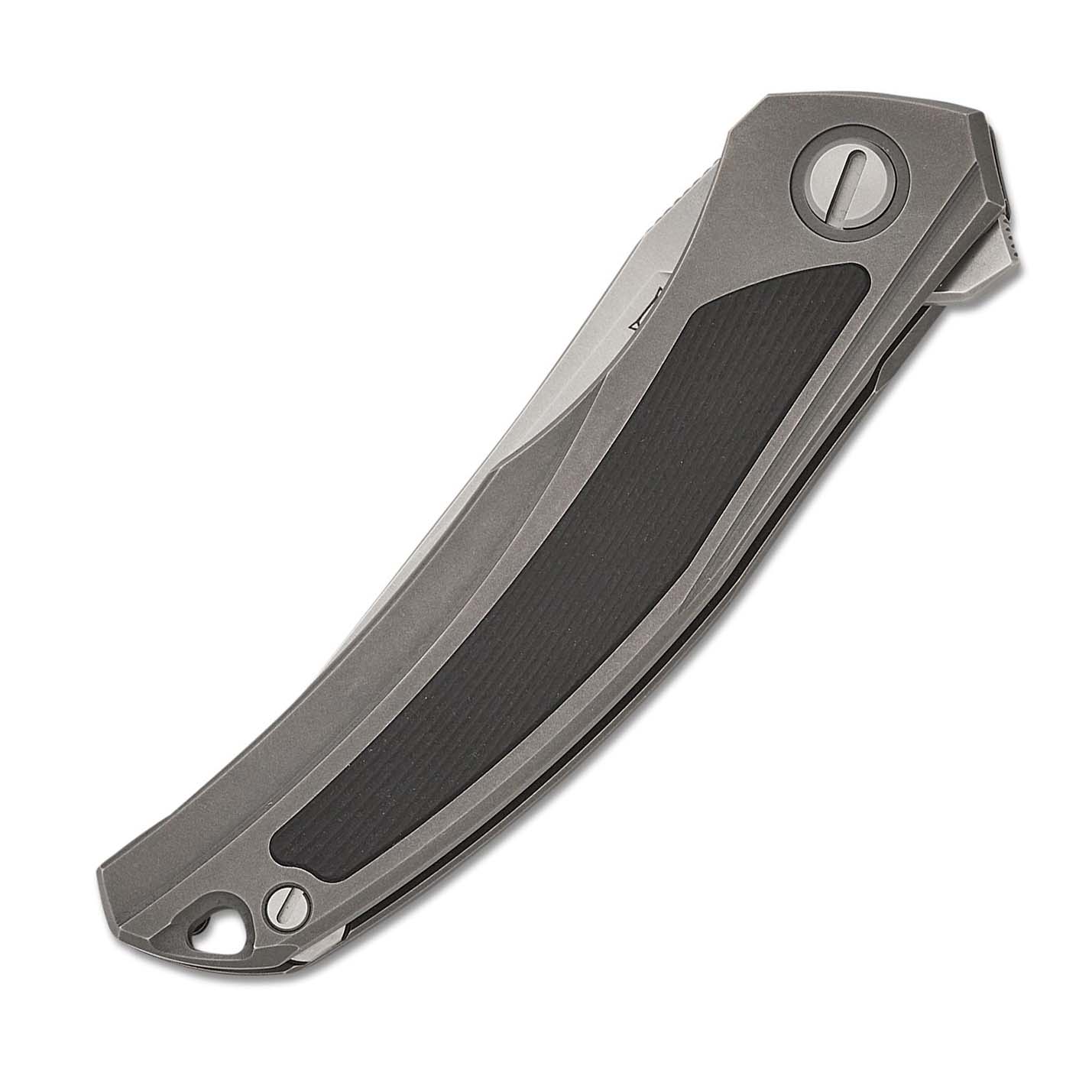 Shirogorov Quantum Ursus NL Cromax PM钢 钛柄镶嵌G10 6800