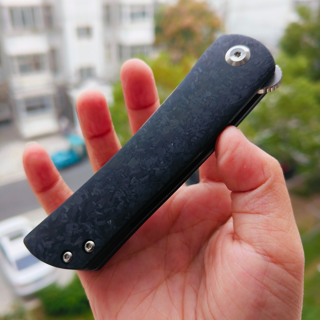 【售完】Kansept Knives Weasel 154CM钢 碳纤维柄 T2020A3 原价560 特惠299