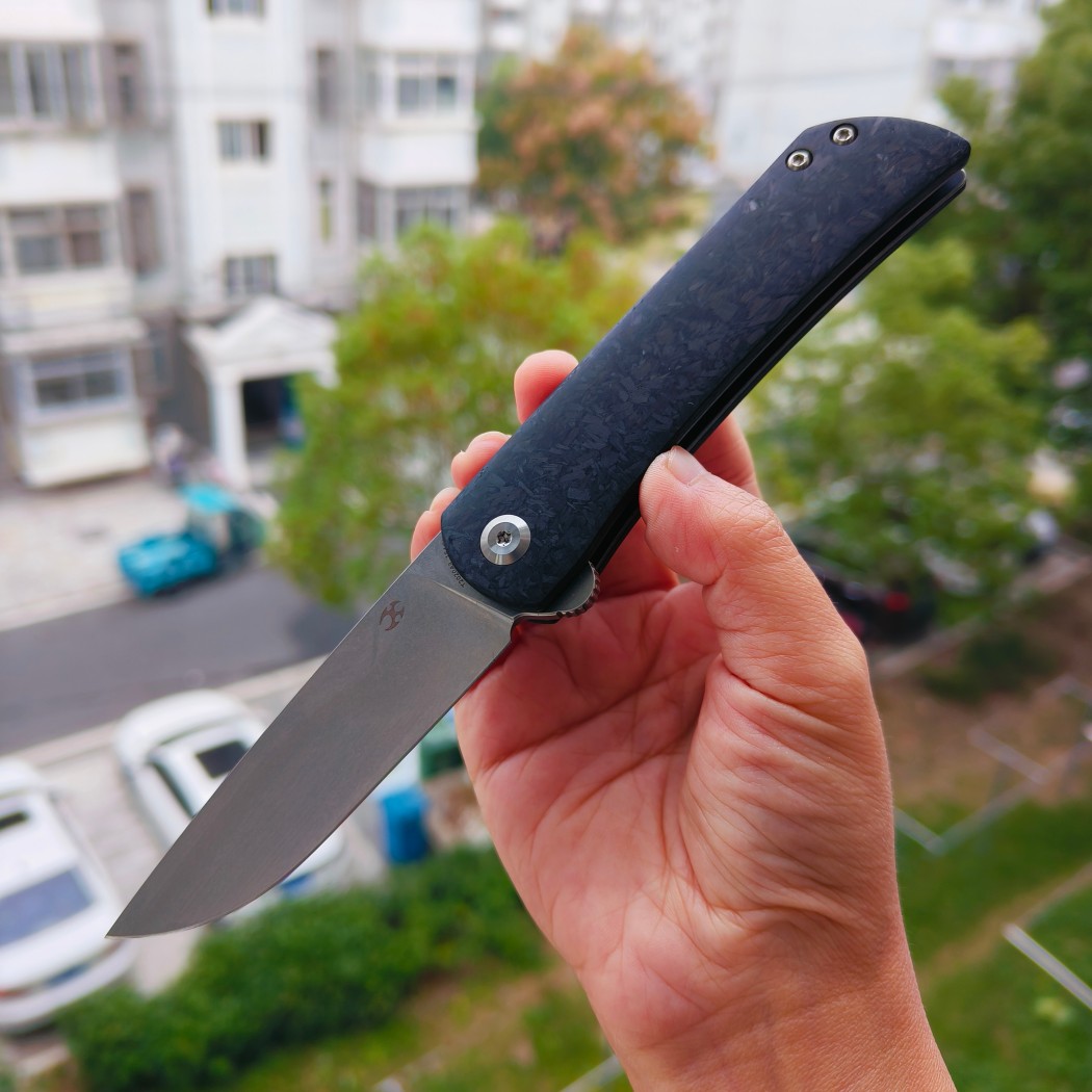 【售完】Kansept Knives Weasel 154CM钢 碳纤维柄 T2020A3 原价560 特惠299