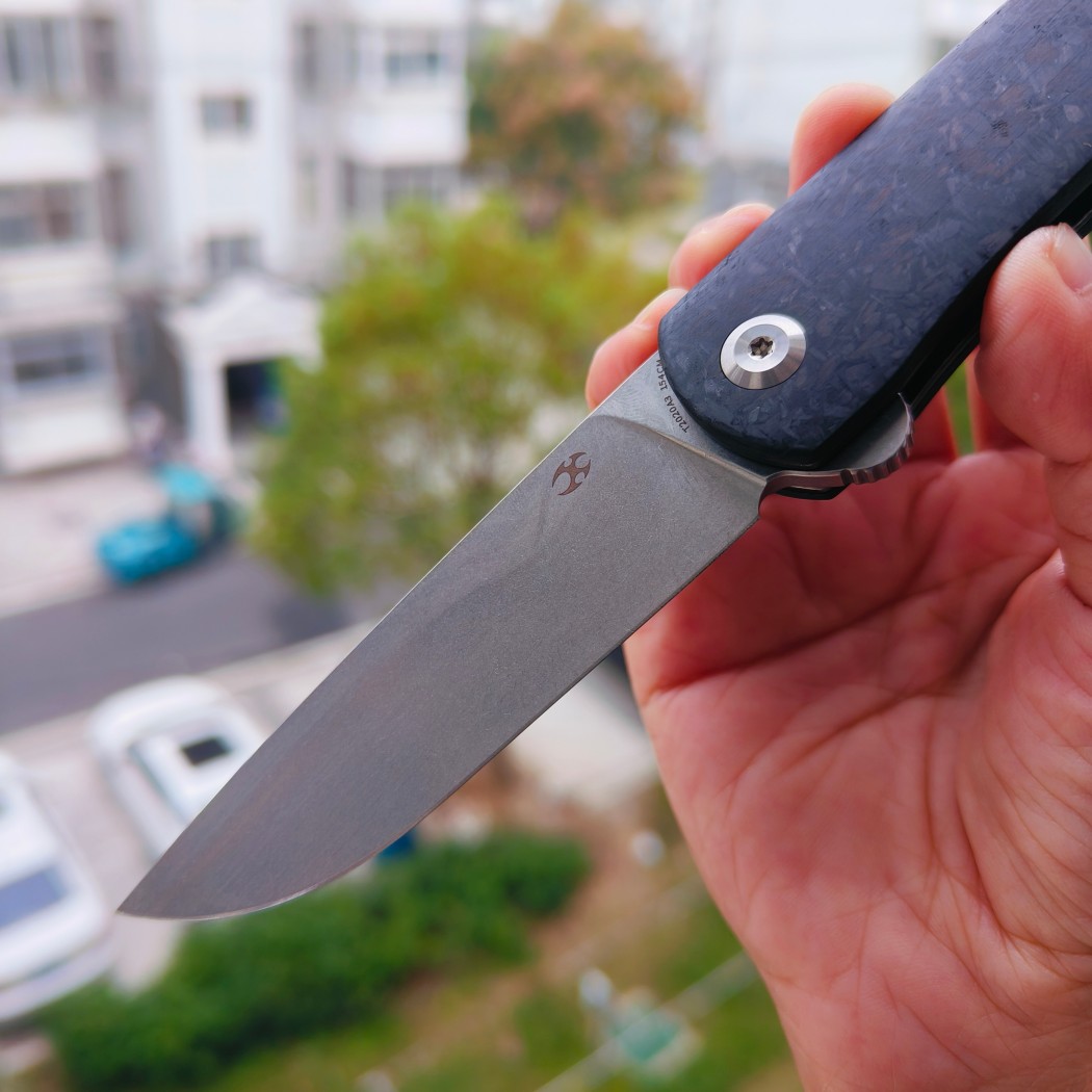 【售完】Kansept Knives Weasel 154CM钢 碳纤维柄 T2020A3 原价560 特惠299