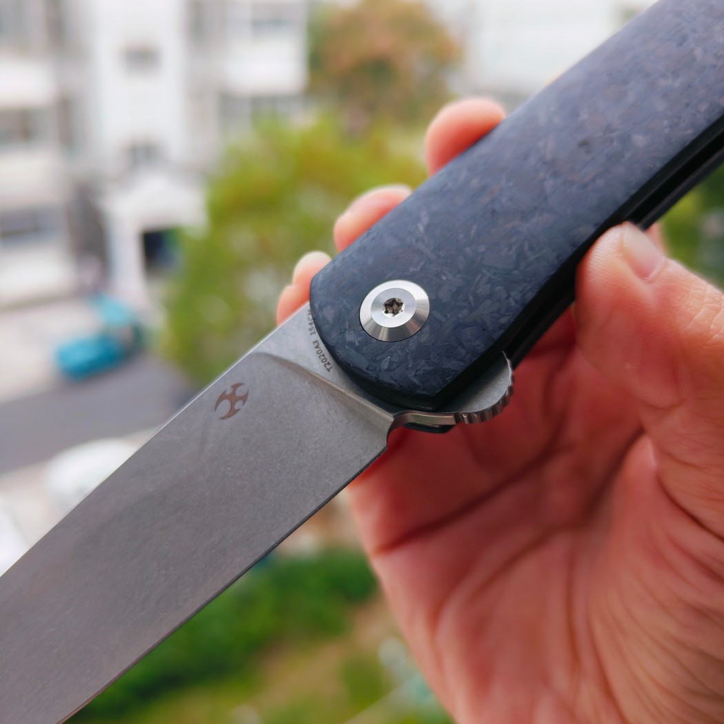 【售完】Kansept Knives Weasel 154CM钢 碳纤维柄 T2020A3 原价560 特惠299