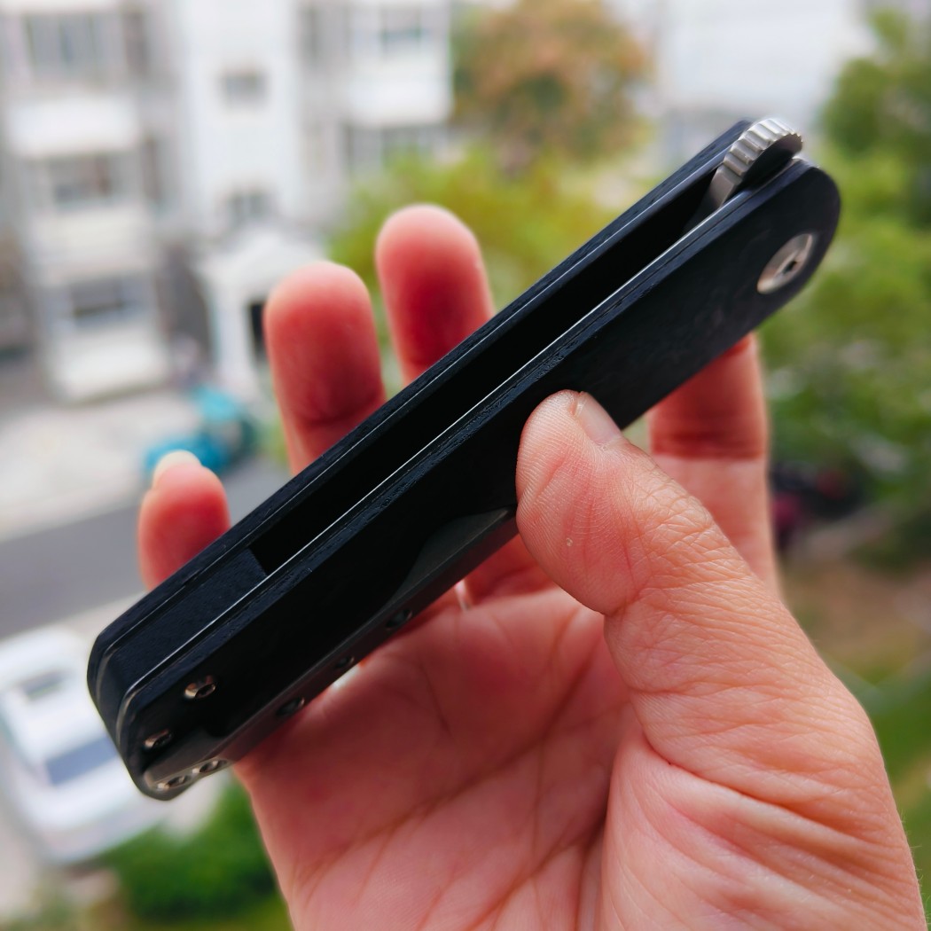 【售完】Kansept Knives Weasel 154CM钢 碳纤维柄 T2020A3 原价560 特惠299