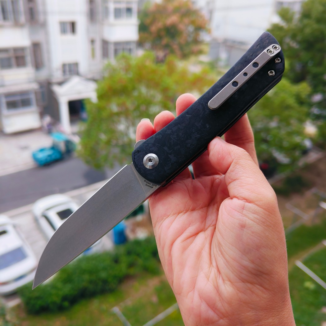 【售完】Kansept Knives Weasel 154CM钢 碳纤维柄 T2020A3 原价560 特惠299