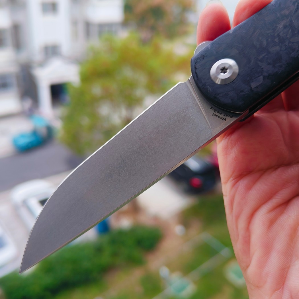 【售完】Kansept Knives Weasel 154CM钢 碳纤维柄 T2020A3 原价560 特惠299