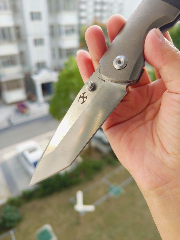 【售完】Kansept Knives CPM-S35VN钢 钛+碳纤维柄 K1005T2 原价1260 特惠499