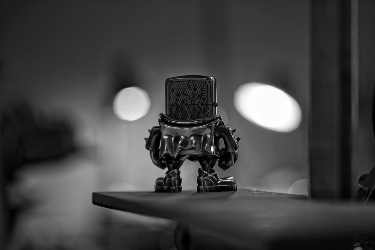 Cpprhd Metal Work  蝙蝠侠 超级英雄定制煤油打火机 MRE展会唯一定制版 现场拍卖款 仅展示