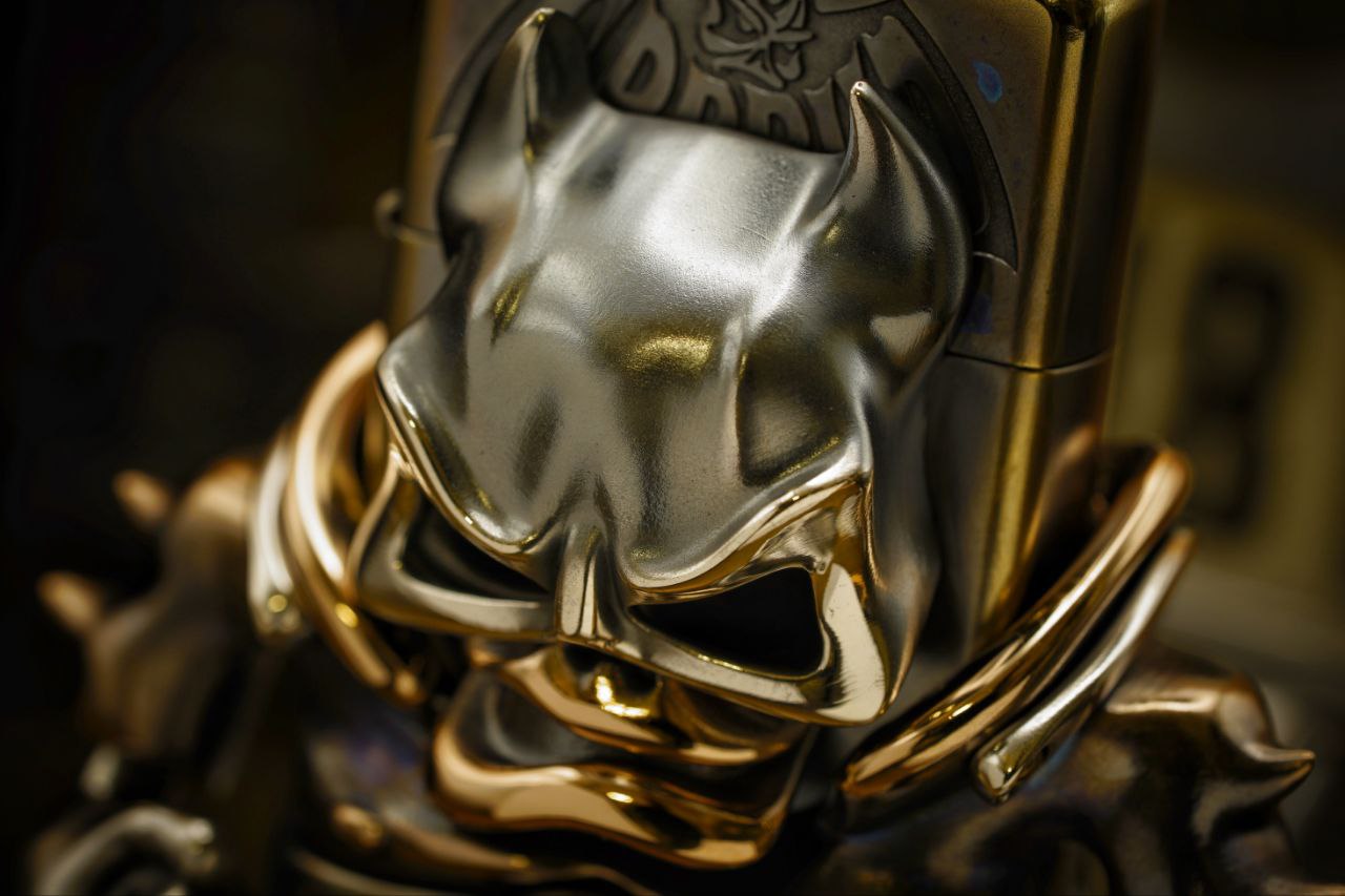 Cpprhd Metal Work  蝙蝠侠 超级英雄定制煤油打火机 MRE展会唯一定制版 现场拍卖款 仅展示