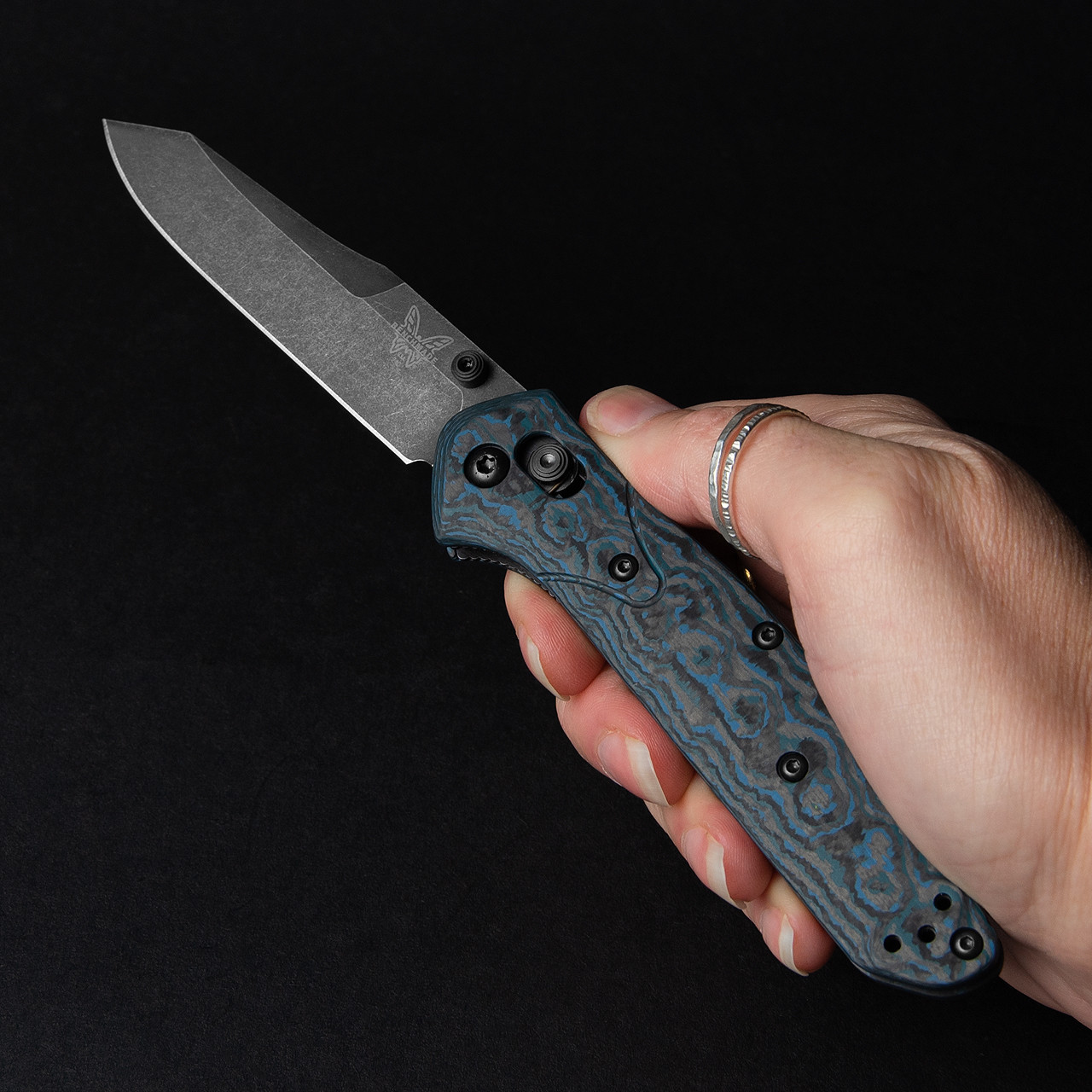 Benchmade Osborne CPM-MagnaCut钢 碳纤维柄 940BK-2404 限量版 3100