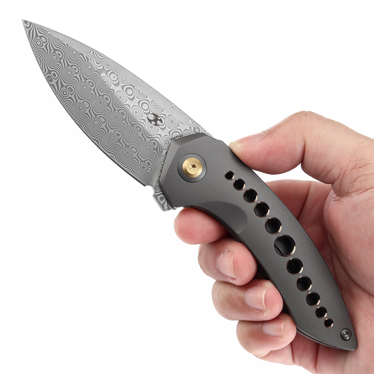 KANSEPT ODD 21 大马士革钢 钛柄 K1077A2 原色 1480