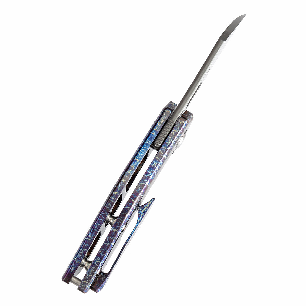 KANSEPT Osprey CPM-S35VN钢 钛柄 K2087A2 闪电纹 1050
