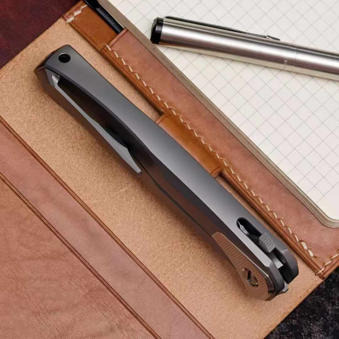 Shirogorov Knives CPM-S90V 钛合金柄 洛克熊