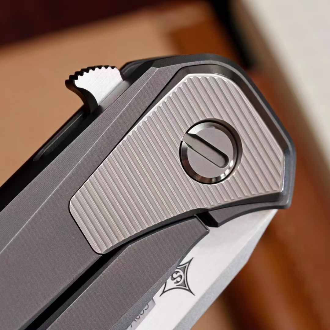 Shirogorov Knives CPM-S90V 钛合金柄 洛克熊