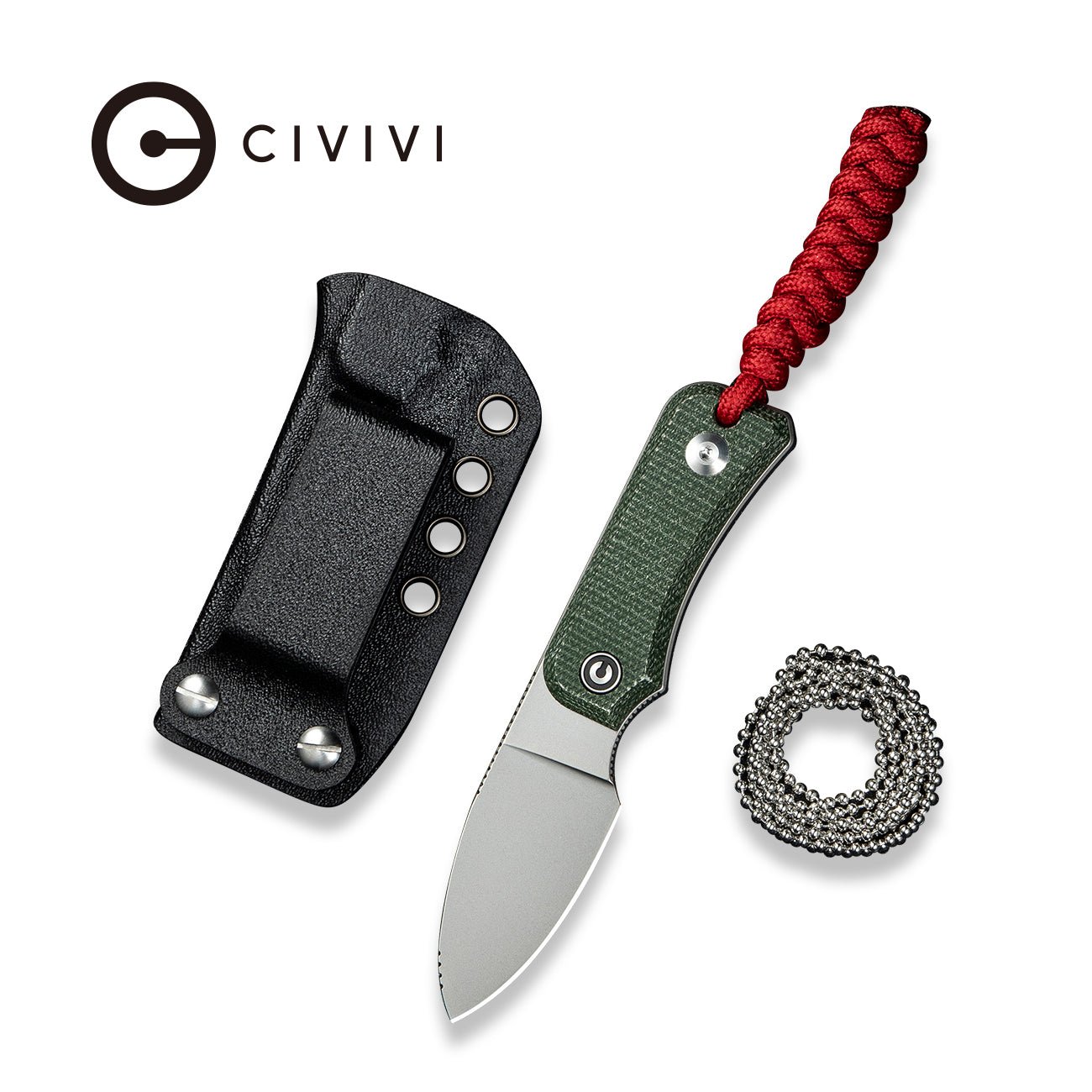 CIVIVI Baby Banter Fixed Blade Nitro-V钢 Micarta手柄 C23045-2