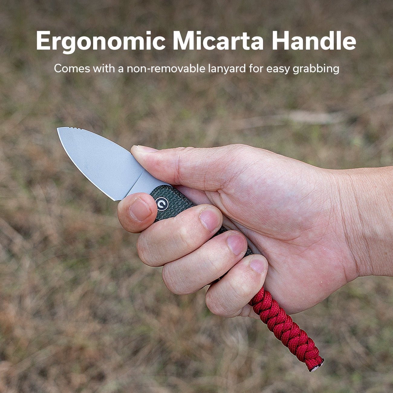 CIVIVI Baby Banter Fixed Blade Nitro-V钢 Micarta手柄 C23045-2