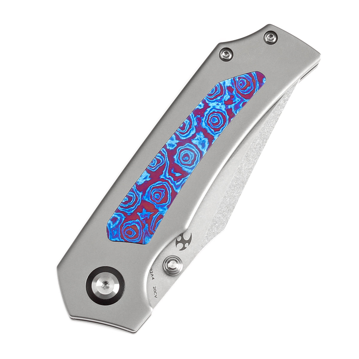 KANSEPT Fermi CPM-20CV钢 Timascus手柄 K1122A4