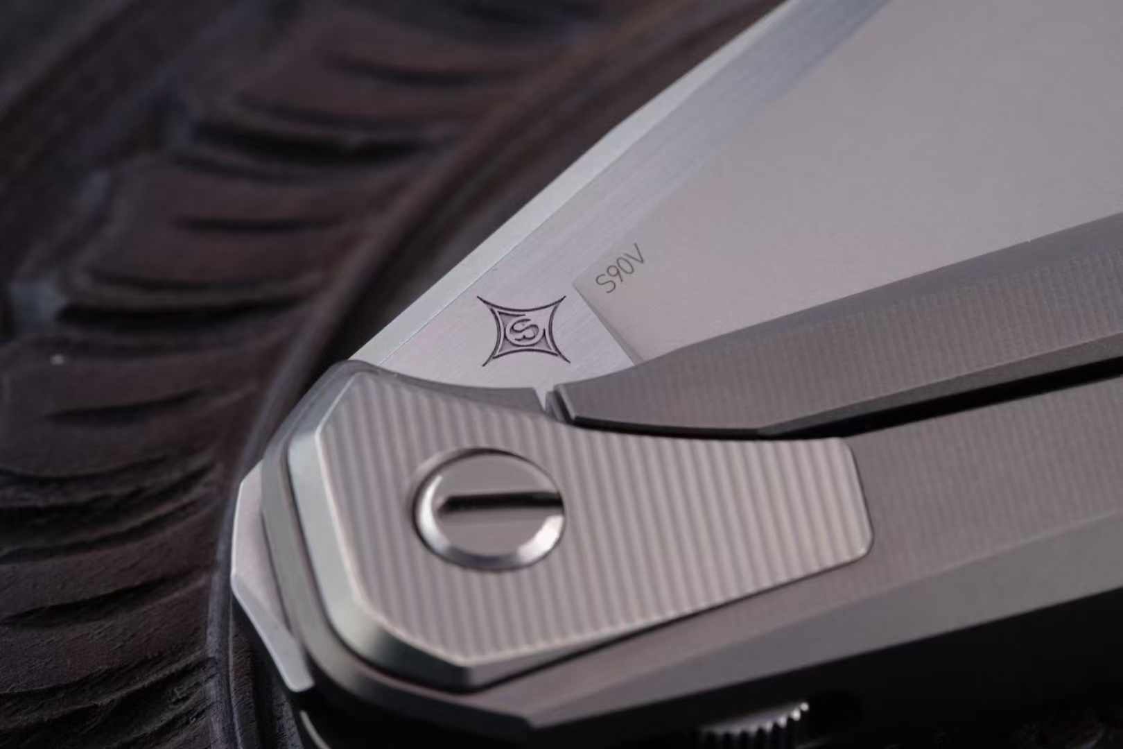 Shirogorov Knives CPM-S90V 钛合金柄 洛克熊