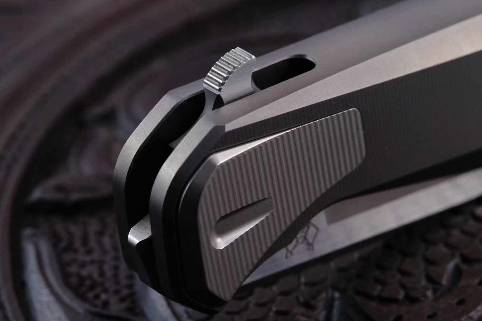 Shirogorov Knives CPM-S90V 钛合金柄 洛克熊