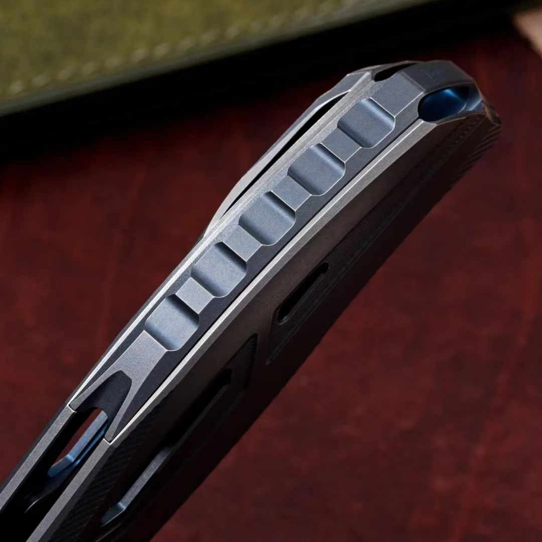 Shirogorov CDX S90V钢 钛合金柄 俄罗斯熊头十周年纪念版 限量100