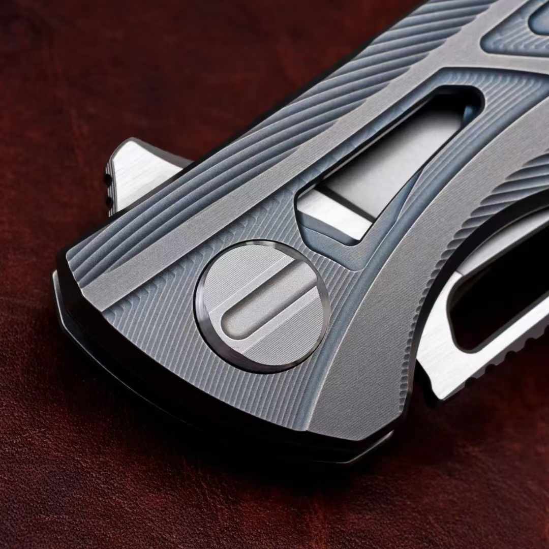Shirogorov CDX S90V钢 钛合金柄 俄罗斯熊头十周年纪念版 限量100