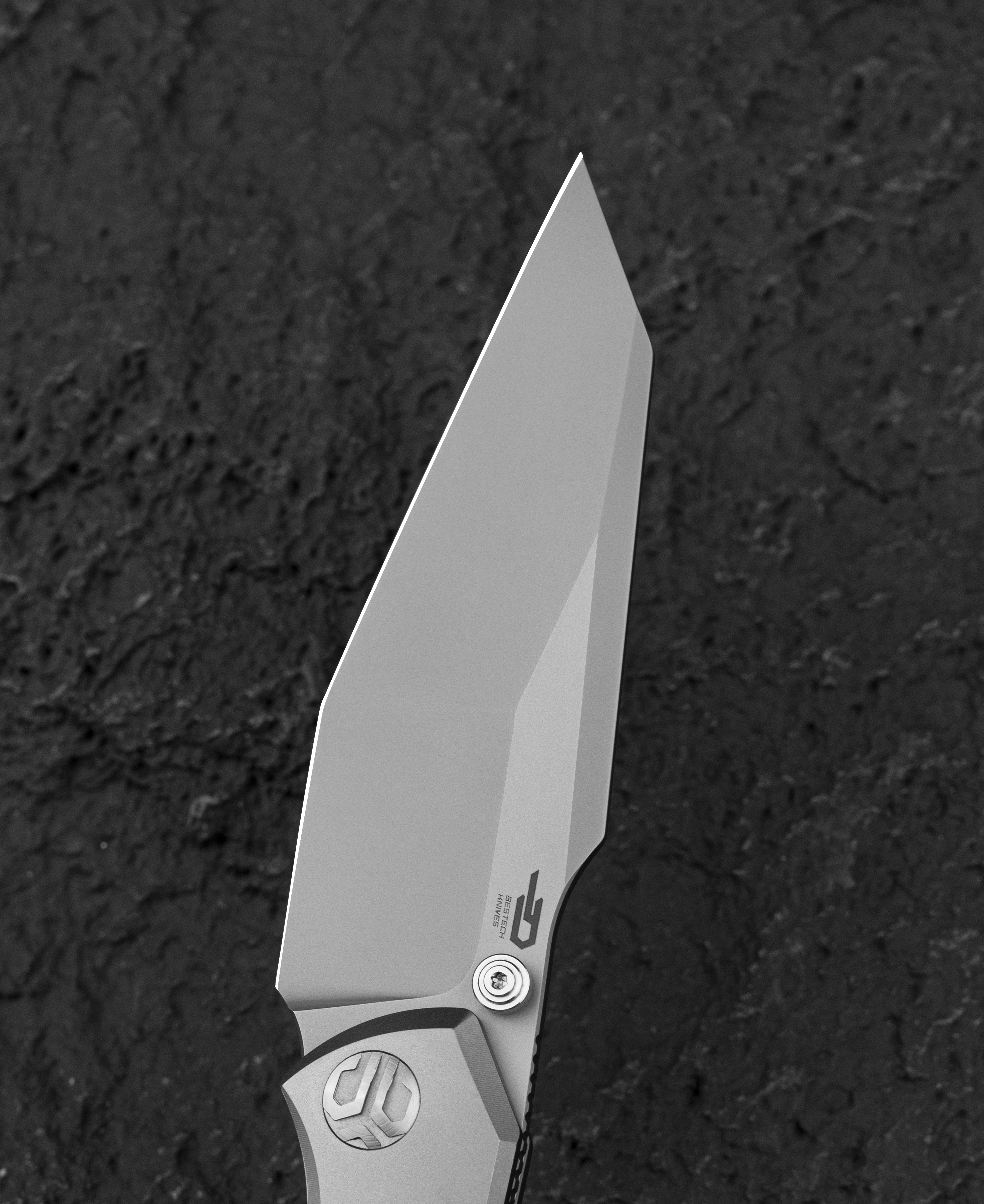 BESTECH CLASTIC M-CUT钢 钛手柄 BT2407C 1860