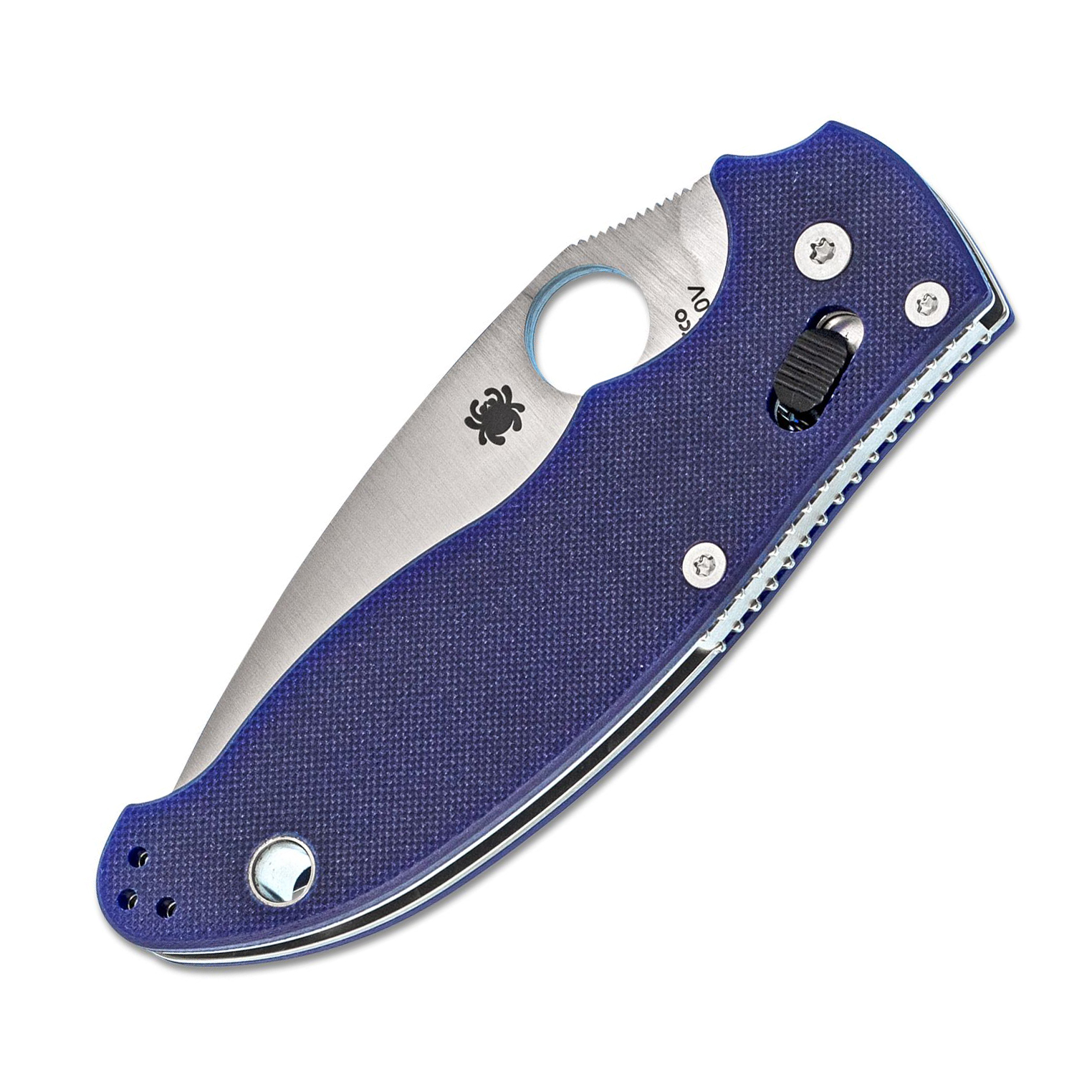 Spyderco Manix S110V钢 G10柄 C101GPDBL2 蓝色 1480