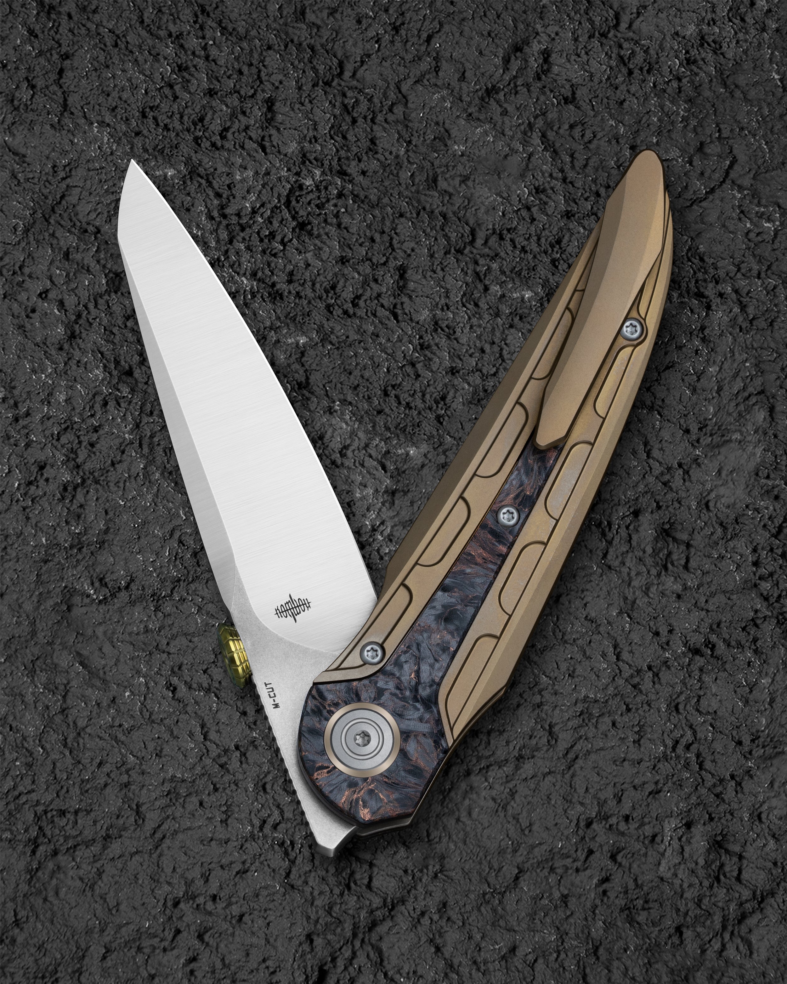 BESTECH PRYDWEN M-CUT钢 钛手柄 BT2409B 2200