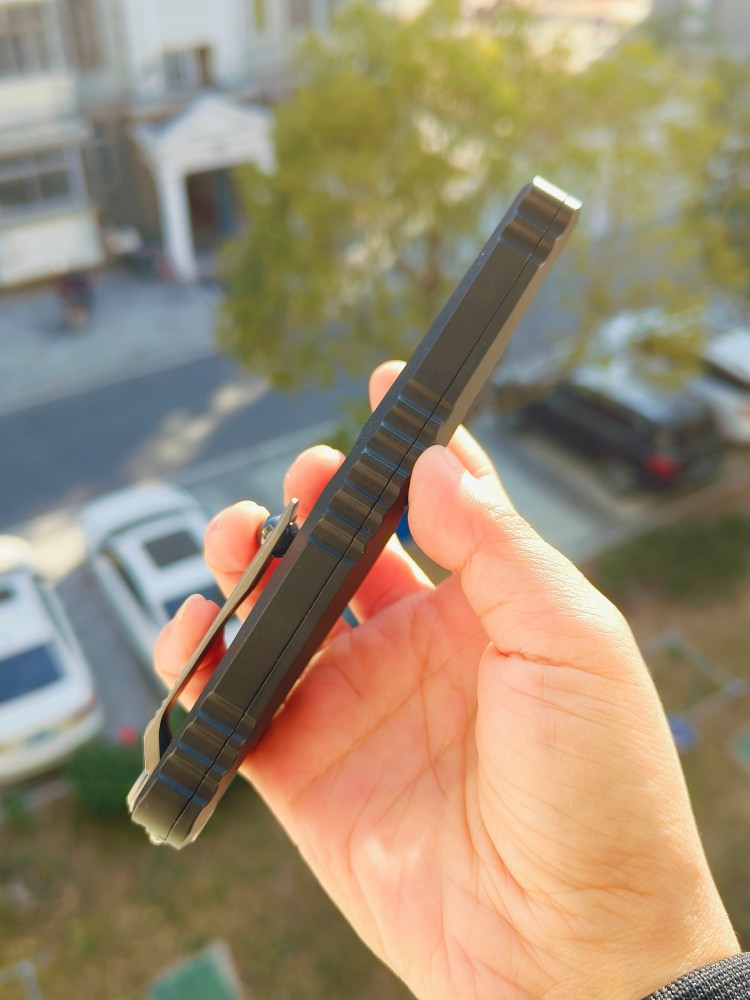 Microtech 1142-10AP M390MK钢 航空铝柄 3600