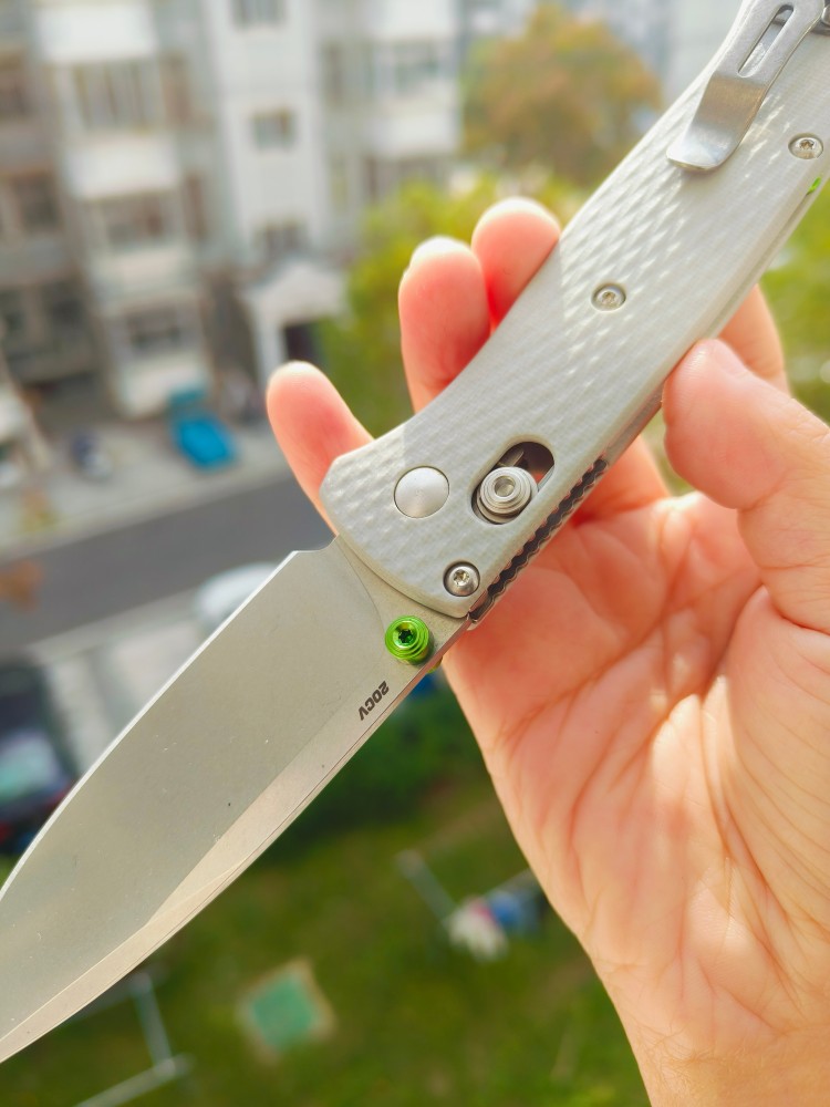 🏅 Benchmade Bugout CPM-20CV钢 G10 手柄 灰色 535-2002 限量版 1950