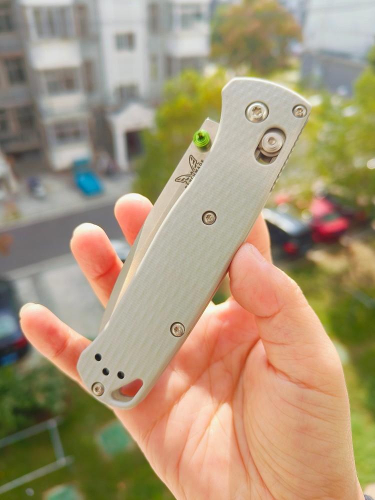 🏅 Benchmade Bugout CPM-20CV钢 G10 手柄 灰色 535-2002 限量版 1950