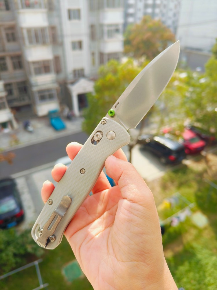 🏅 Benchmade Bugout CPM-20CV钢 G10 手柄 灰色 535-2002 限量版 1950