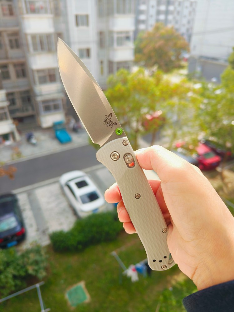 🏅 Benchmade Bugout CPM-20CV钢 G10 手柄 灰色 535-2002 限量版 1950