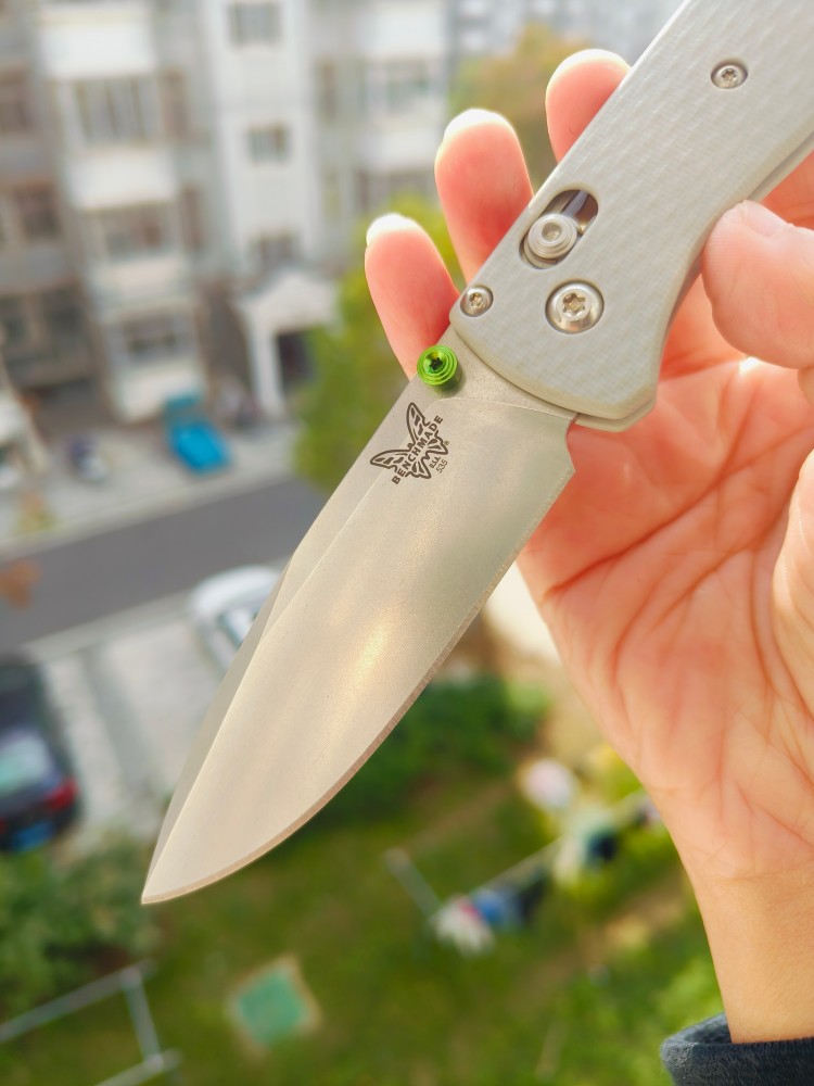 🏅 Benchmade Bugout CPM-20CV钢 G10 手柄 灰色 535-2002 限量版 1950