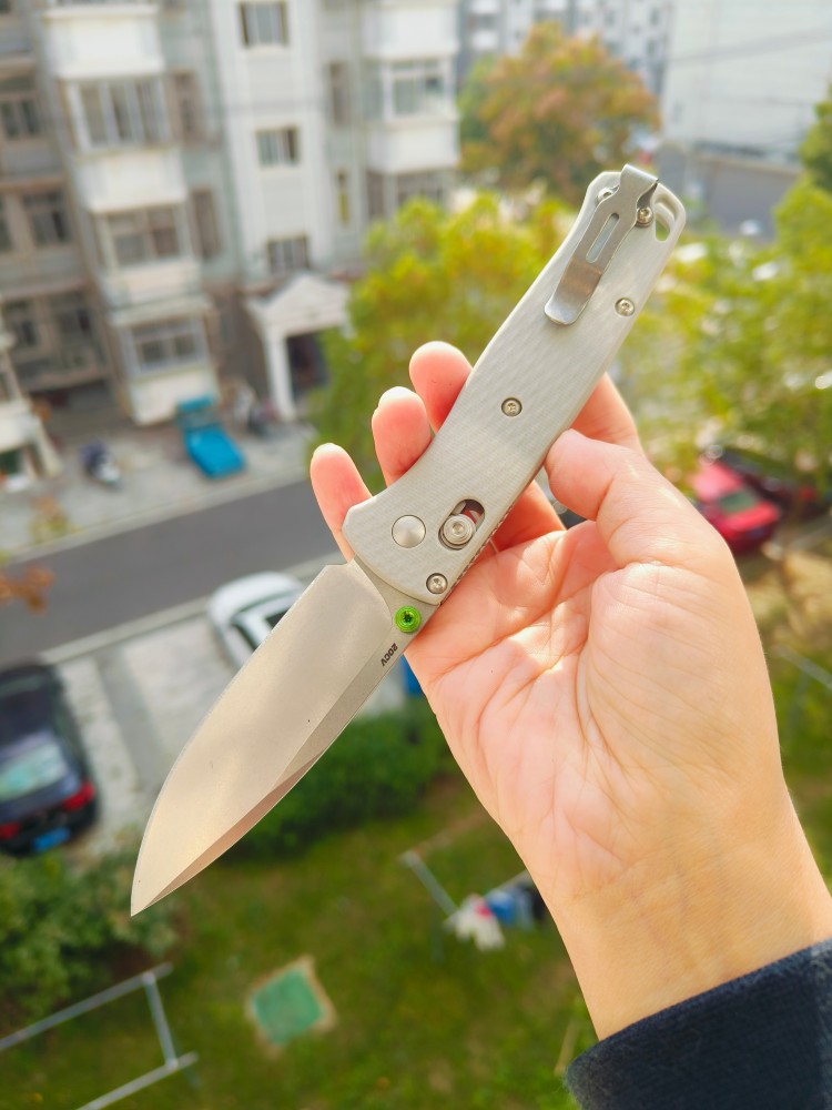 🏅 Benchmade Bugout CPM-20CV钢 G10 手柄 灰色 535-2002 限量版 1950