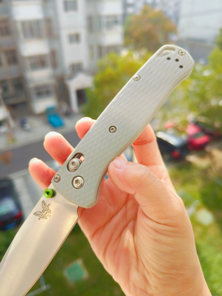 🏅 Benchmade Bugout CPM-20CV钢 G10 手柄 灰色 535-2002 限量版 1950