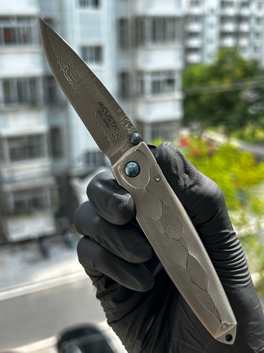 Mcusta Knives 大马士革钢 大马士革钢柄 MC-0034D 1160