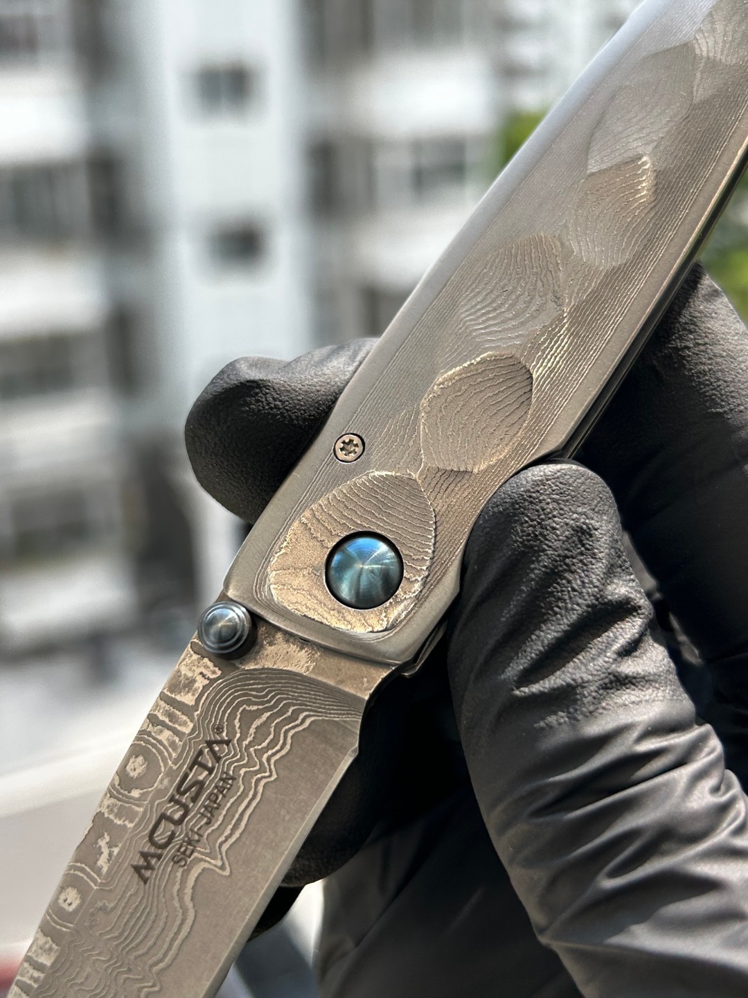 Mcusta Knives 大马士革钢 大马士革钢柄 MC-0034D 1160