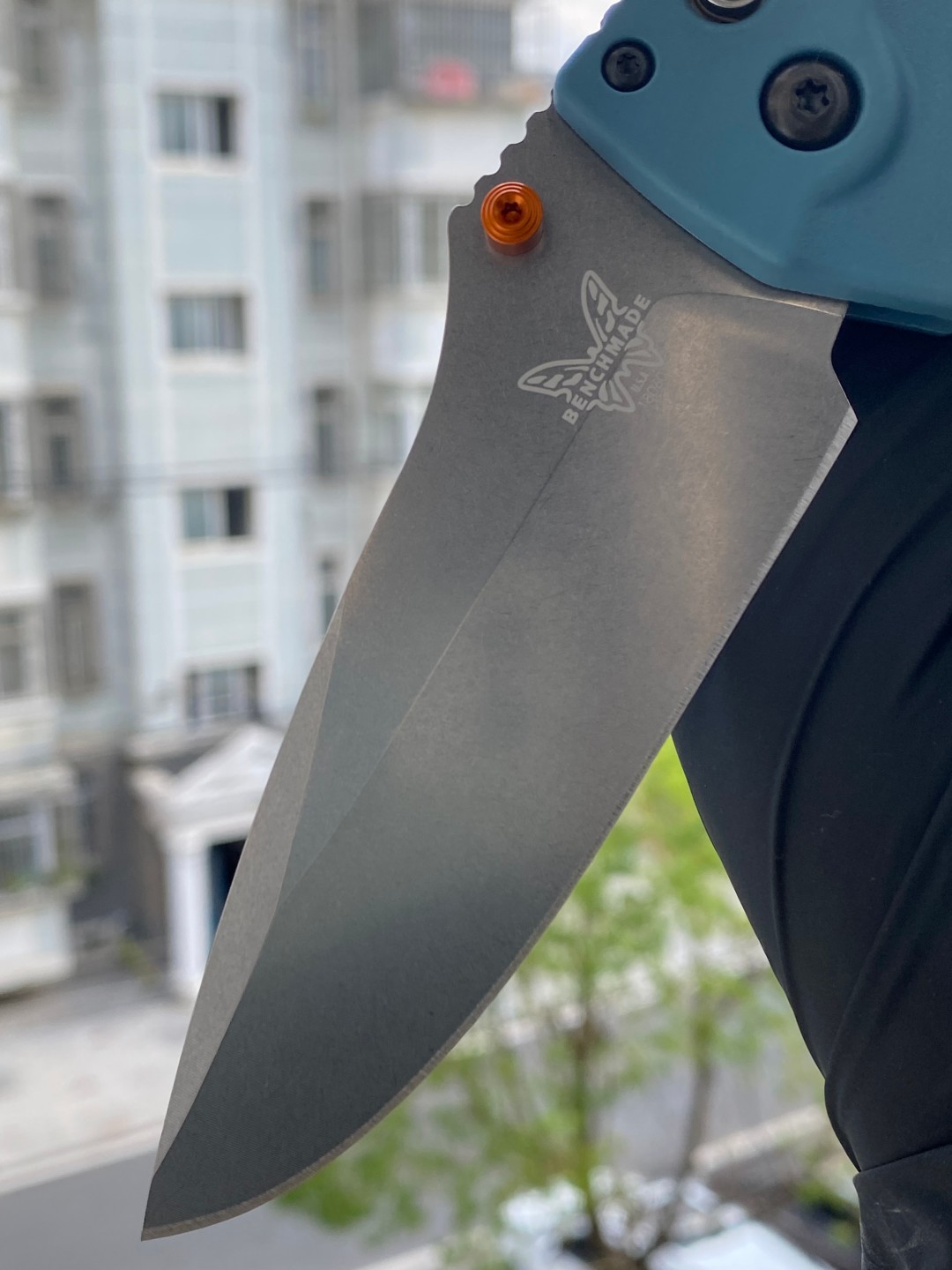 Benchmade Water Adira CPM-MagnaCut钢 Grivory手柄 18060 深蓝色 1650