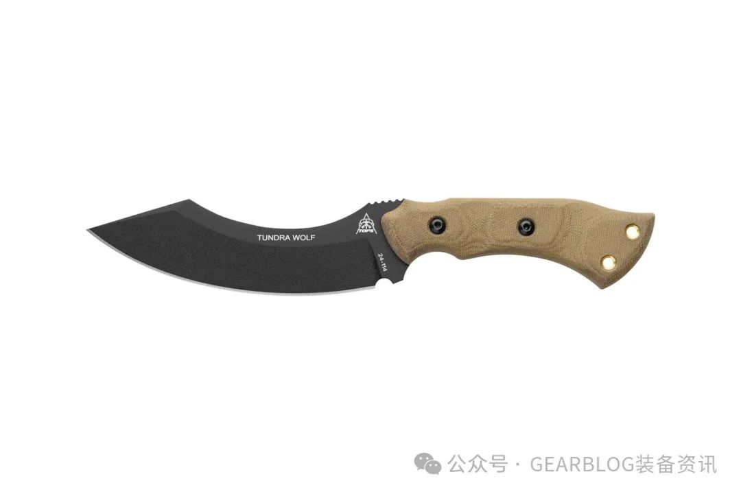 阿拉斯加刀具制造天才与TOPS合作推出全新固定刀——Tundra Wolf