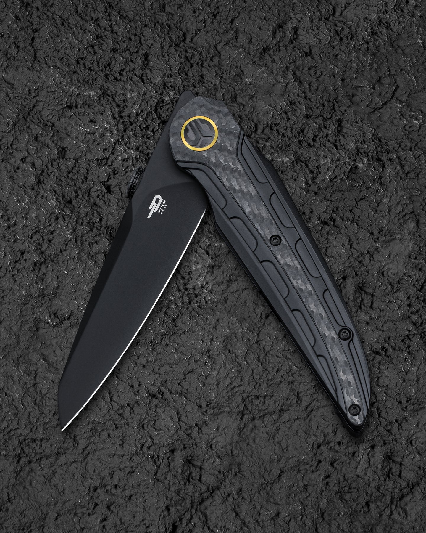 BESTECH PRYDWEN M-CUT钢 钛合金手柄  BT2409D 1880