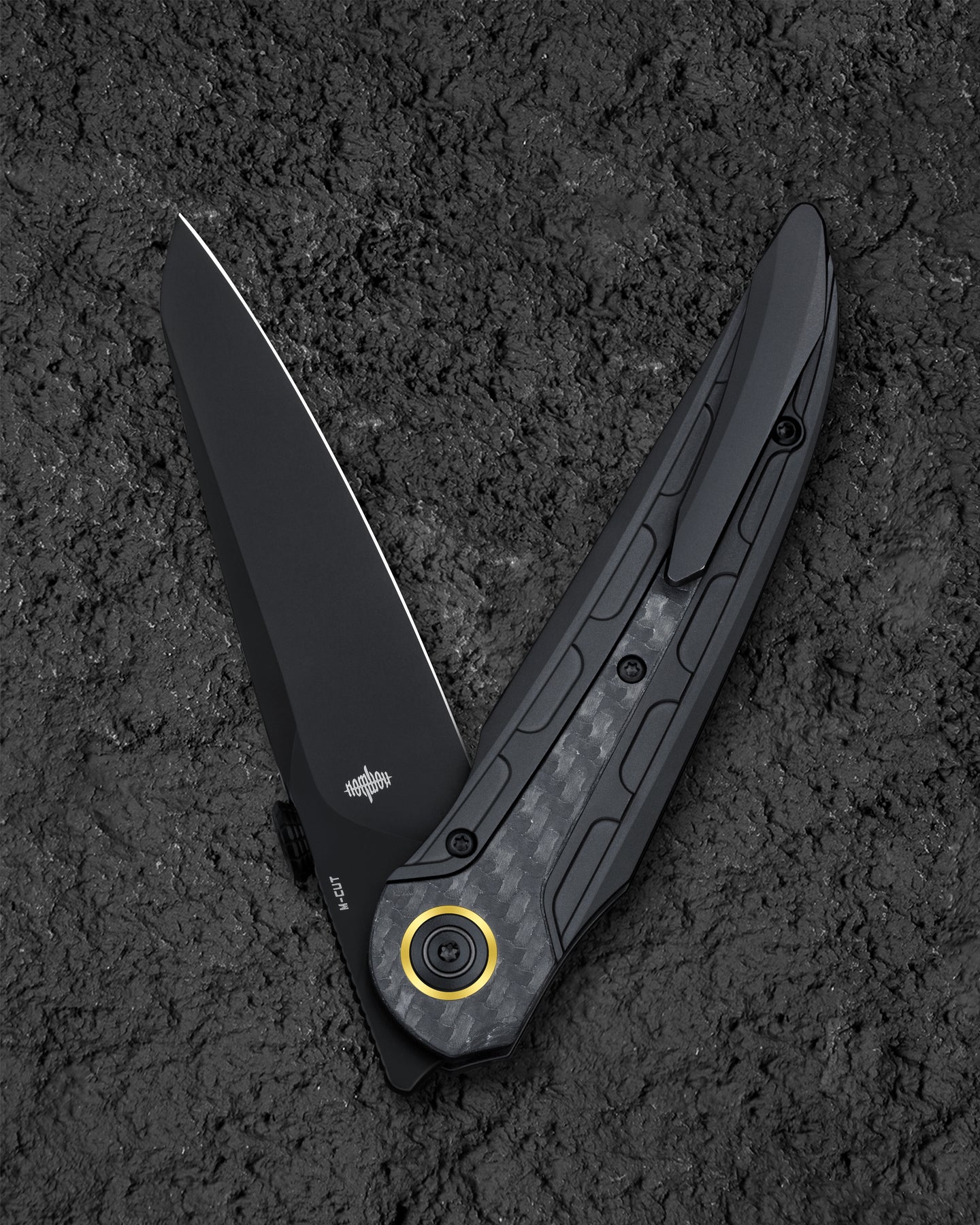 BESTECH PRYDWEN M-CUT钢 钛合金手柄  BT2409D 1880