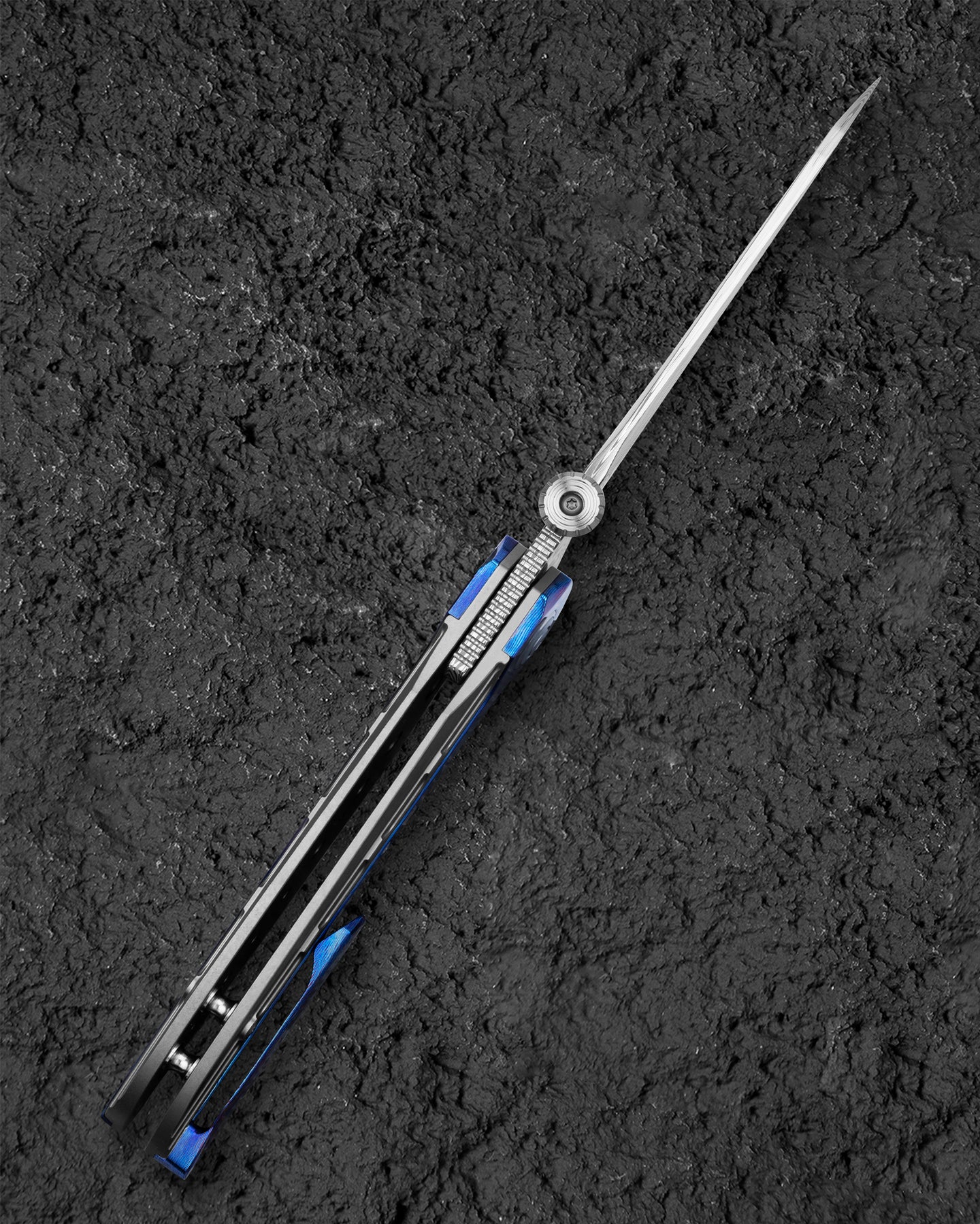 BESTECH PRYDWEN Damasteel 钛合金手柄 BT2409E 5400