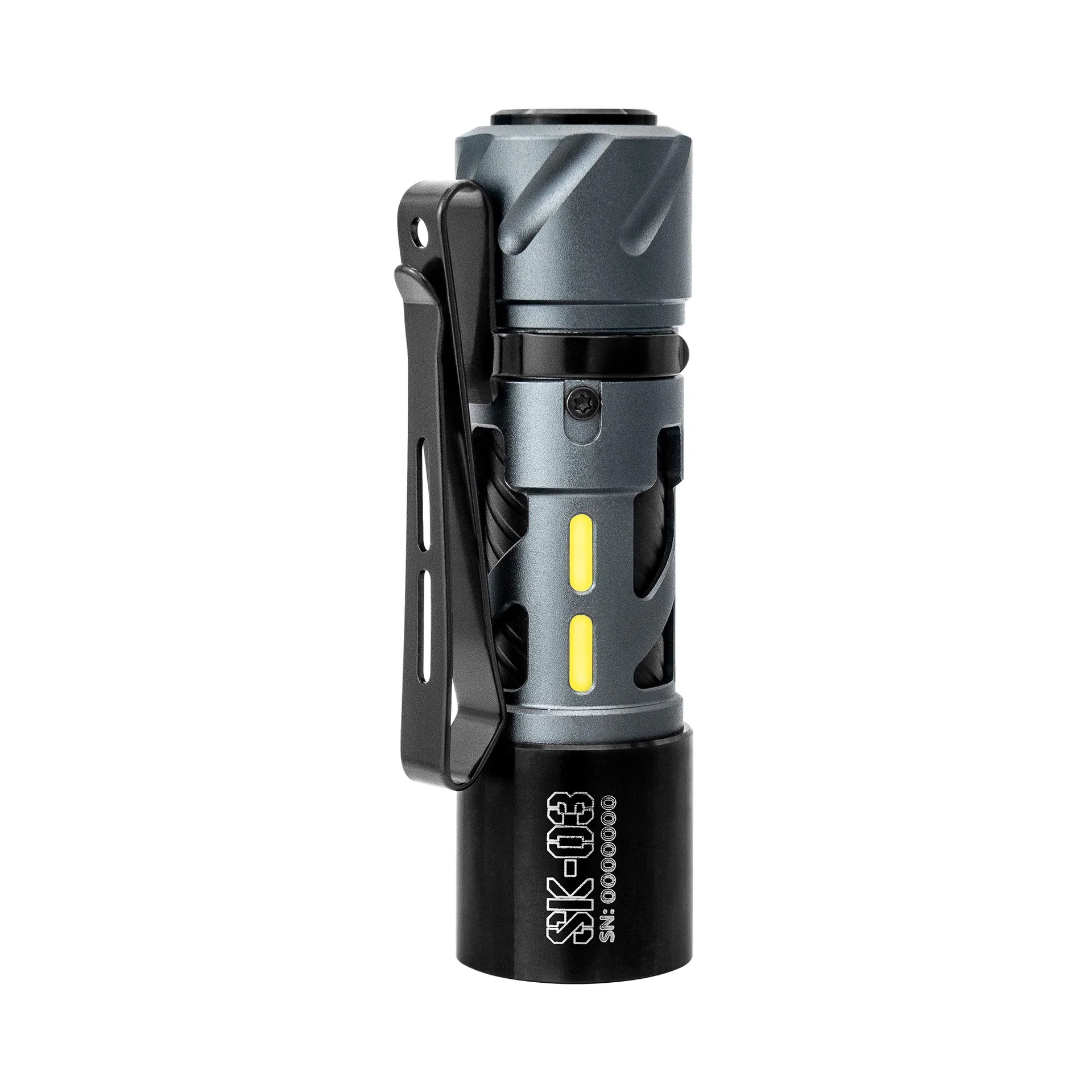 🤝LOOP SK03 Aluminum Grey随身EDC强光小手电筒 436