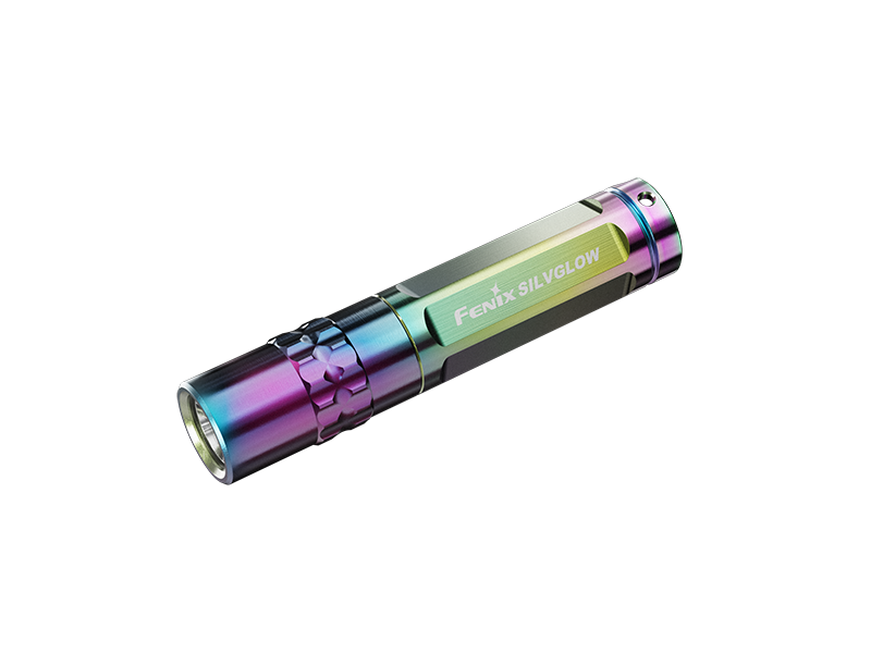 🤝Fenix SILVGLOW全球限量迷你钥匙扣AAA手电筒 幻彩色 含电池 187