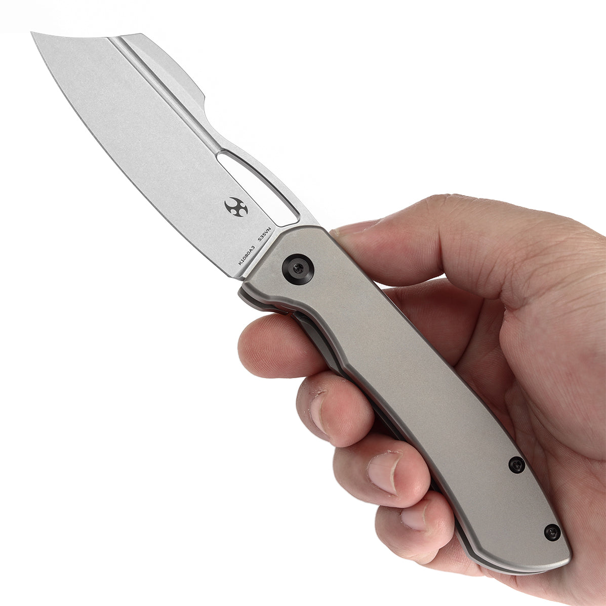 KANSEPT Cybin  CPM S35VN钢  钛合金手柄 K1080A3
