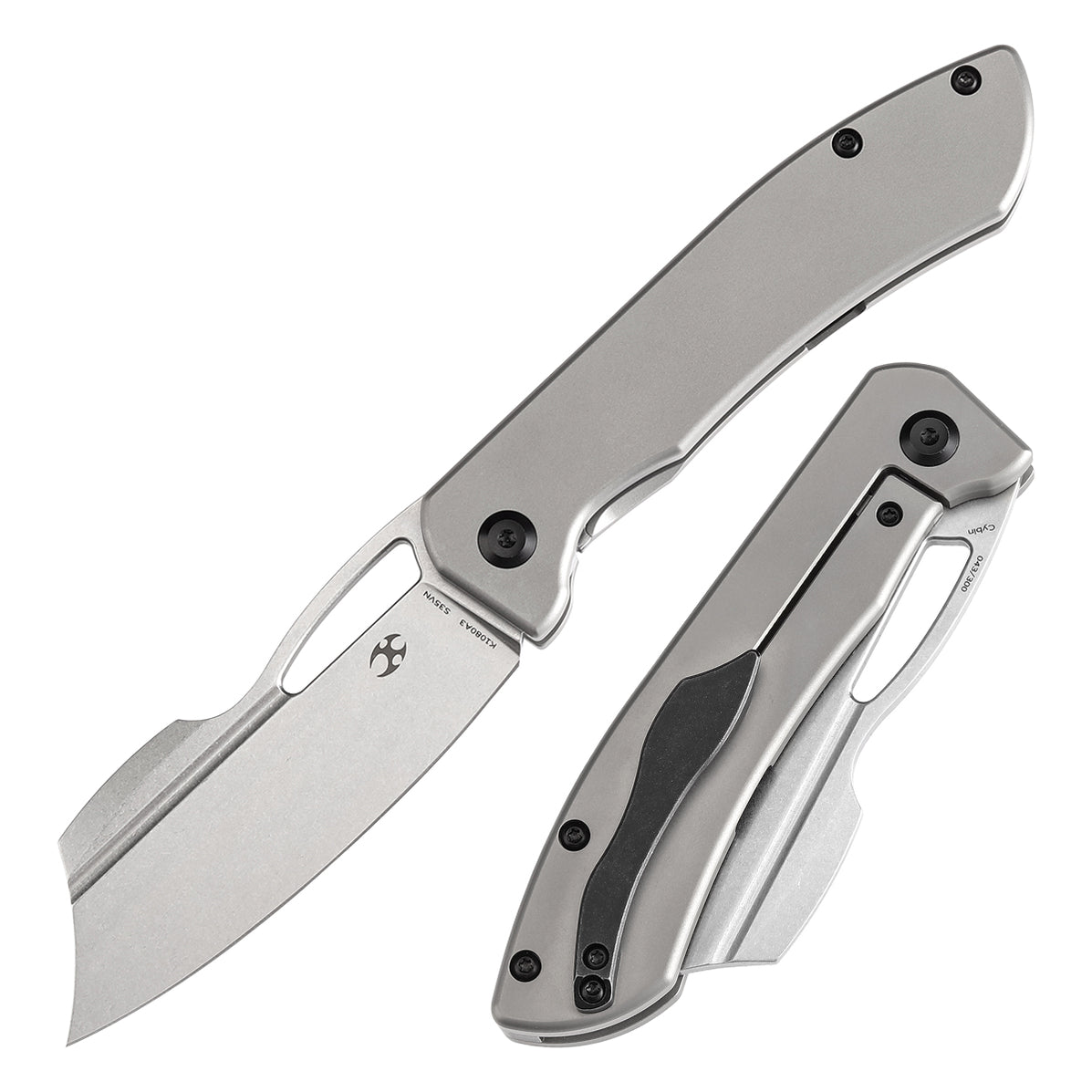 KANSEPT Cybin  CPM S35VN钢  钛合金手柄 K1080A3