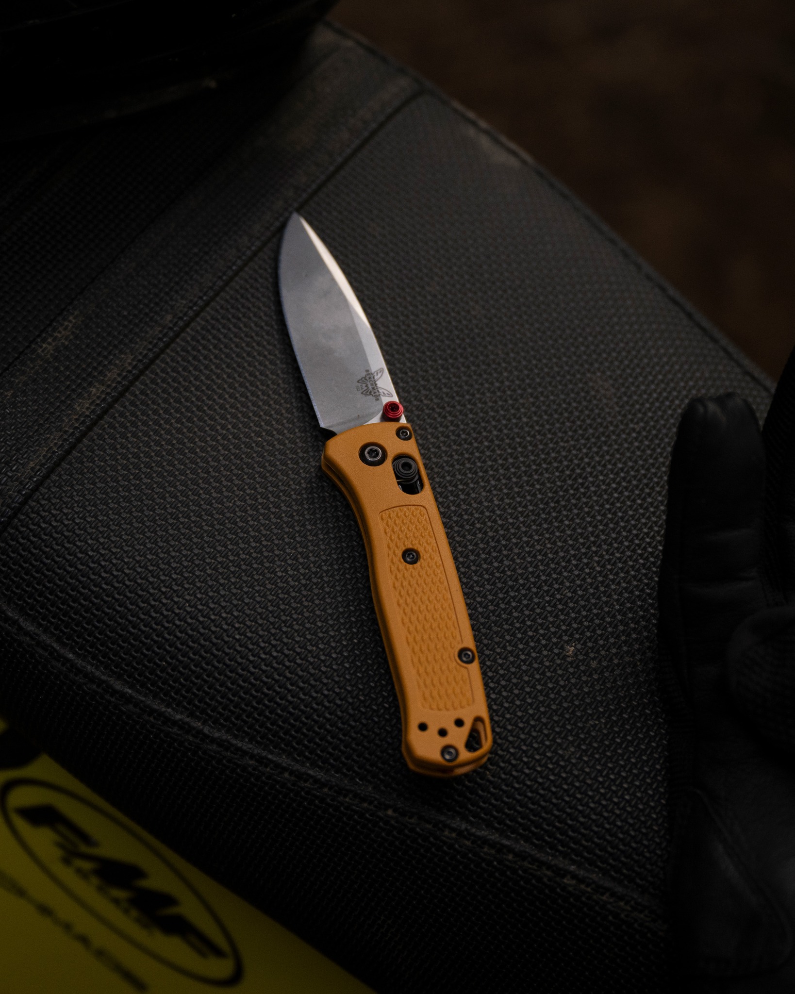 Benchmade Mini Bugout CPM-S30V钢 尼龙柄 533-08 黄色