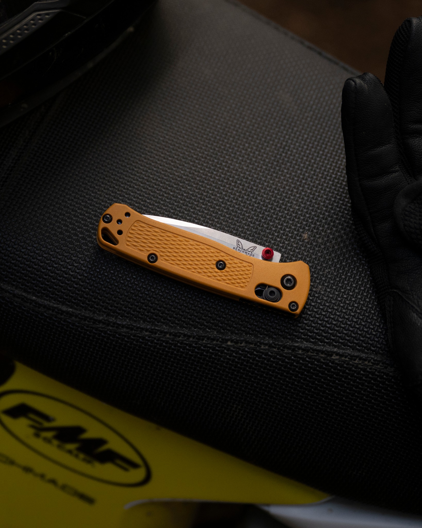 Benchmade Mini Bugout CPM-S30V钢 尼龙柄 533-08 黄色