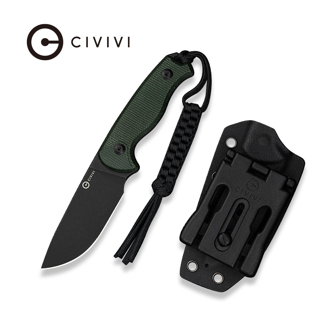CIVIVI Timberbark 14C28N钢 米卡塔手柄  C23094-3