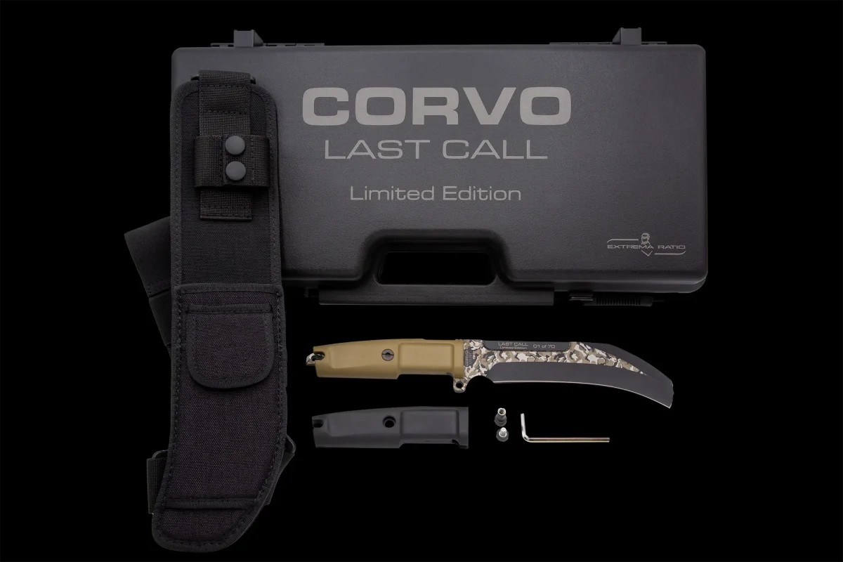 Extrema Ratio CORVO LAST CALL N690钢 尼龙柄 限量70支